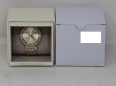 A ladies as new Michael Kors Darci watch in gold (MK3191).