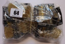 Twenty packs of four as new Dunlop Ultex Thumbpicks in medium and large.