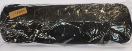 Six as new Blue Dove yoga bolsters in Black.