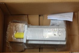 A boxed as new Festo EMMT-AS-80-SKR-HS RSB Servomotor.