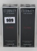 Three Calvin Klein Eternity Flame for women eau de parfum (3 x 100ml).