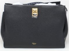 An as new Mulberry Iris bag in black with dust bag (RRP £1,295).