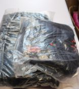 Seven items of as new Superdry clothing to include jackets, snow gloves and tops.