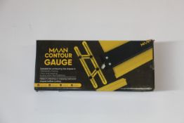 Ten boxed as new MAAN Contour Gauge with Lock (3 Pack, 5