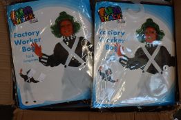 A quantity of as new Fun Shack Factory Worker Boy Top and Dungarees Sets (Approximately 20).