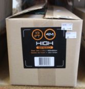 A boxed as new Wellputt indoor putting training mat (Size 13ft / 4m).