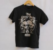Five as new The Great Frog vintage reissue 70s ‘Frog and Skull’ T-shirts (All S).