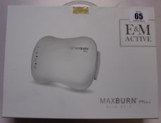 A boxed as new E & M Active Maxburn Mini Slim Belt (RRP £137) https://emactive.com/em-active/