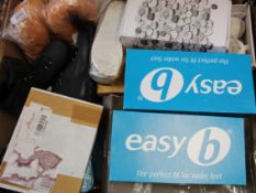 A quantity of as new footwear to include Havaianas, Hush Puppies, Ecco, Pleaser, Geox, Easy B,