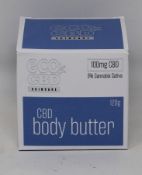 Twenty five Eco CBD body butter with Shea butter/cocoa butter/jojoba oil-vitamin E mango & Papaya