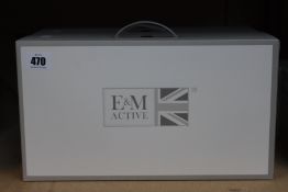 Two boxed as new E & M Active Magic Touch Massage Cushion (RRP £118) https://emactive.com/em-
