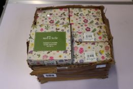 Twelve boxed as new Sass & Belle pressed flowers glass coasters (4 coasters per box).