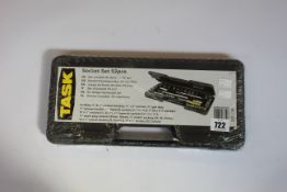 Five as new Task 52-piece socket sets.