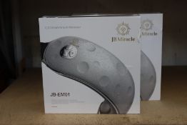Two boxed as new JB Miracle LCD smart air eye massagers.