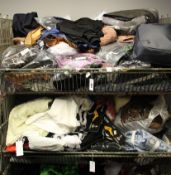 A quantity of as new clothing and related items.