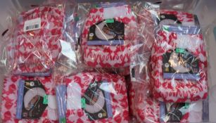 Thirty as new Bamboozle Reusable Night-Time Nappies - Bummy Wabbit - Size 2 (9-35lbs).