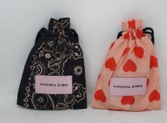 Forty as new Natasha Zinko Hearts face masks (RRP £25 each).