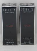 Three Calvin Klein Eternity Flame for women eau de parfum (3 x 100ml).