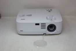 A pre-owned NEC NP500W Projector.
