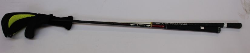 A pre-owned Vapor Speed 15 degree loft 3 wood with head cover and a pre-owned Ping G410 49.5