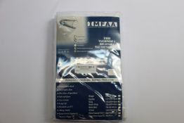 Twenty seven as new IMFAA Terry Waterproof & Breathable Mattress/Pillow Protectors in white (152 x