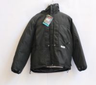 An as new thisisneverthat parka jacket (L).