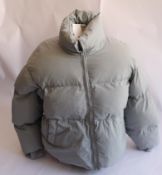 An as new Cold Laundry puffer jacket in grey (M).