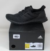 A pair of as new Adidas Ultra Boost trainers (UK 7).