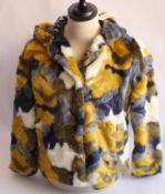 An as new Desigual coat (UK 10 - RRP £214).