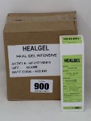 Three boxes of six Healgel intensive (18 x 30ml).
