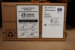 An as new Cardiac Science Powerheart G5 CPRD fully automatic (G5A-02C).