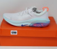 A pair of as new Nike Joyride Run Flyknit trainers (UK 10).