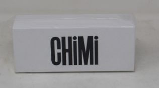 A pair of as new Chimi Ginger Model 006 sunglasses and a pair of as new Chimi Mango clear 004