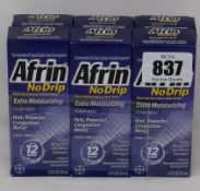 A quantity of Afrin No Drip extra moisturising pump mist powerful congestion relief (Approximately