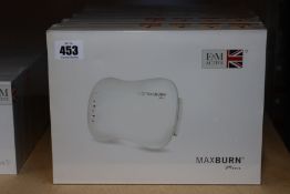 Five boxed as new E & M Active Maxburn Mini Slim Belt (RRP £137) https://emactive.com/em-active/