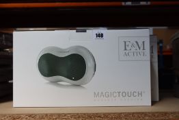 Two boxed as new E & M Active Magic Touch Massage Cushion (RRP £118) https://emactive.com/em-