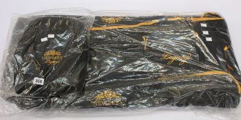 An as new Newberry Legacy Wheelie bag and one other smaller bag in black.