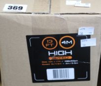 A boxed as new Wellputt indoor putting training mat (Size 13ft / 4m).