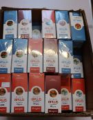 A large quantity of boxed as new OPlus E-Liquid in various flavours 6,12 and 18mg/ml (50 x 10 x