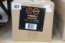 A boxed as new Wellputt indoor putting training mat (Size 13ft / 4m).