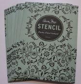 Ten as new Annie Sloan chalk paint paisley floral garland stencils.