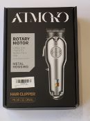 Five boxed as new Atmoko Professional Hair Clippers for Men (Model: BY079A).