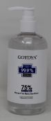 Two boxes of Gotdya rinse free hand sanitiser (36 bottles per box - all 300ml).