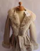 Six as new Copperose vegan leather jackets (2 x S, 2 x M, 1 x L, 1 x XL).