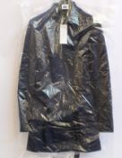 An as new French Connection platform felt crossover coat (Size 12 - RRP £190).