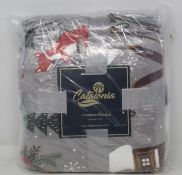 Ten as new Catalonia festive premium blankets.