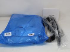 A pair of as new Calvin Klein Mom jeans (Size 27), a Calvin Klein belt (38-40) and Calvin Klein