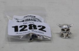 Three as new Pandora Star Wars Grogu charms (799253C01).