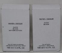 Two Gucci Bloom Nettare Di Fiori eau de parfum intense (2 x 100ml) and two Gucci Bloom eau de parfum