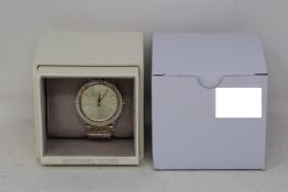 A ladies as new Michael Kors Darci watch in gold (MK3191).